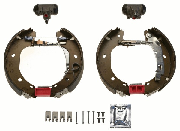 TRW Bremsbackensatz GSK1151 FüR CitroËN Passend FüR Fiat Peugeot-image