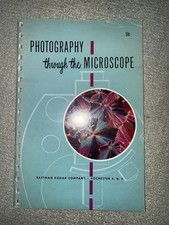 Vintage Kodak Photography Through the Microscope Industrial Data Book