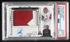 2022 Leaf Trinity Silver 11/99 Jahmyr Gibbs #PA-JG1 PSA 10 GEM MT Patch Auto