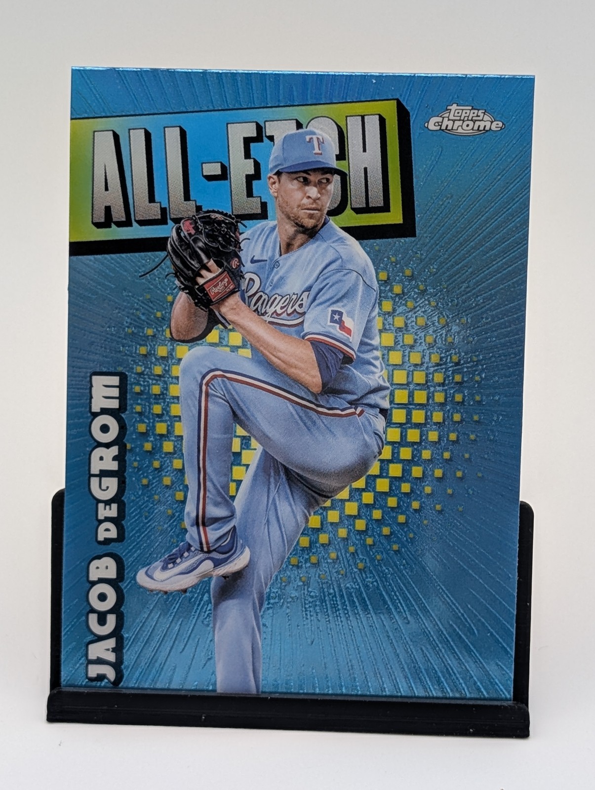 2025 Topps Chrome #CAE-5 Jacob deGrom Chrome All-Etch