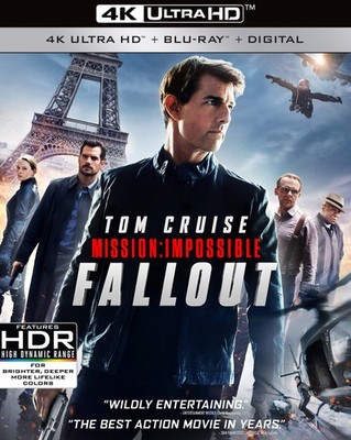 Mission: Impossible - Fallout (4K UHD + Blu-ray + Digital) BRAND NEW!