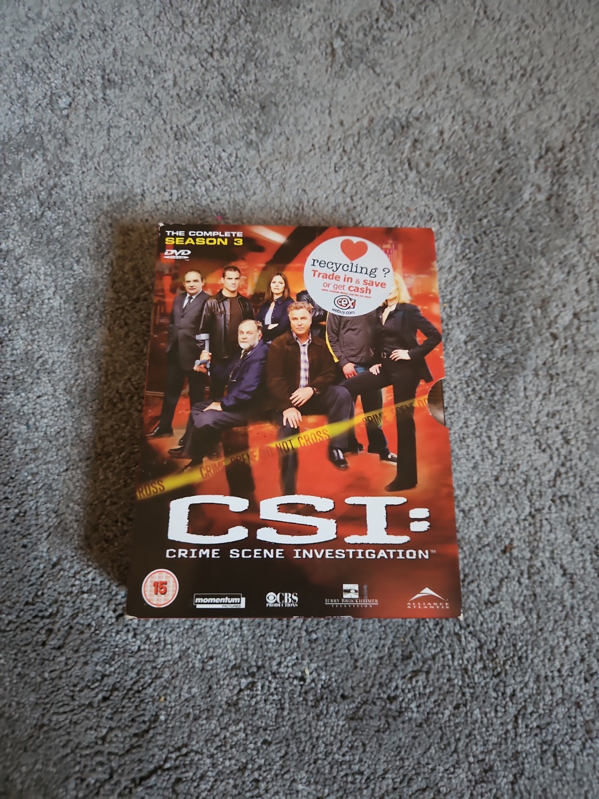 C.S.I. - Crime Scene Investigation - Vegas - Series 3 - Complete (DVD, 2004)