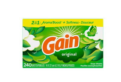 Gain Original Scent Dryer Sheets - 240 Count