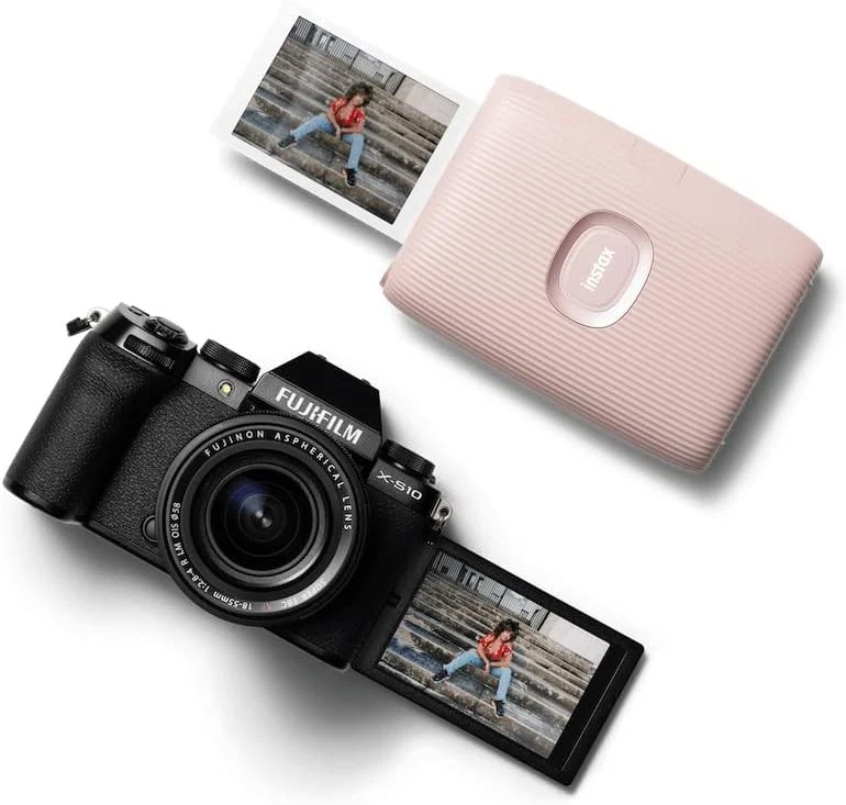 instax Smartphone Printer, Soft Pink, Mini Link 2 Soft Pink mini Link 2 - Image 4 of 4