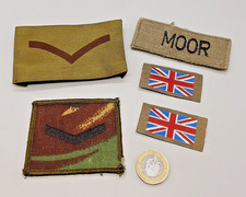 Vintage British Army Lance Corporal Rank Patch Badge & Others