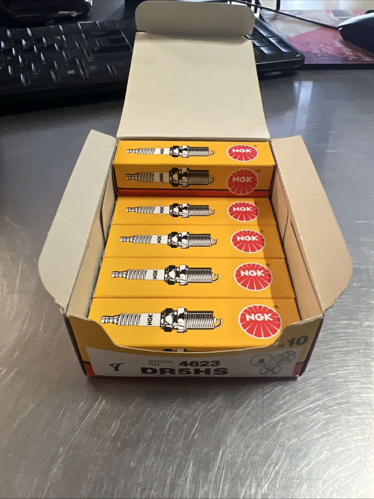 New NGK 4623 DR5HS Spark Plugs Set Of 6