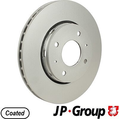 2X Jp Group Bremsscheibe Vorderachse U.A. FüR Mitsubishi, Volvo-image