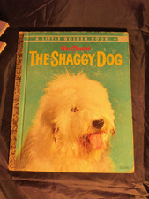 Disney The Shaggy Dog A Little Golden Book Golden Press 1959 1st edition HC
