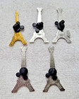Walt Disney Park Eiffel Tower Themed 5 Trading Pins Set~Large!! — photo 2