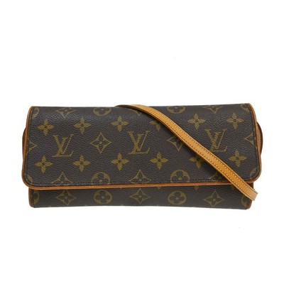 Best06 LOUIS VUITTON POCHETTE TWIN GM CROSSBODY BAG M51852 FL1000 YQ09537