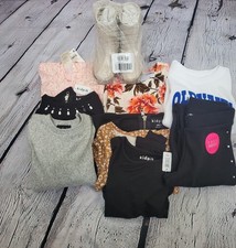 4T & 5T TODDLER GIRL 11 PC CLOTHES LOT SWEATE...