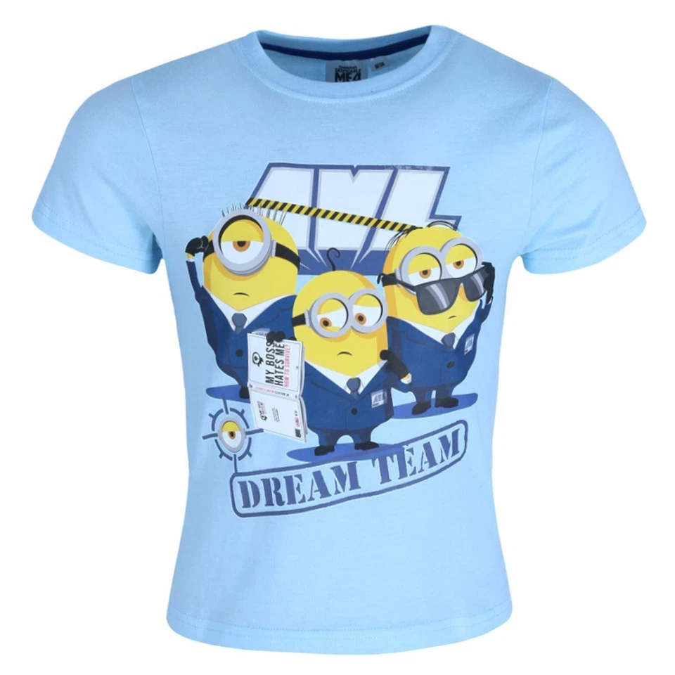 Conjunto de pijama camiseta y pantalón corto Textiel Trade Minions manga corta para niño Foto 2 de 4
