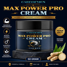 Männliches Verbesserungsöl natürliches Wachstum XXXL Creme für größere & dickere Größe - 50g
