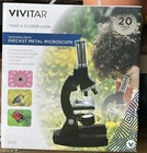 New Vivitar Diecast Metal Microscope 20x Magnification 20 Piece Kit for Ages 6+ — photo 1
