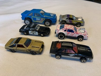 Lot of 6 Ford Mustang Fox Body Vintage 1980s 1/64 Diecast Zee Kidco Matchbox SVO
