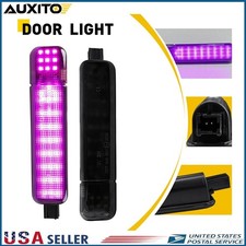 Set Of 2 Purple Led Courtesy Lights For Door With Smoked Housing For Gmc Sierra Set Of 2 Purple Led Courtesy Lights For Door With Smoked Housing For Gmc Sierra