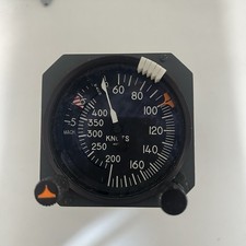 Genuine Boeing 727 Airspeed Indicator | Smith Industries | Parts, Simulator
