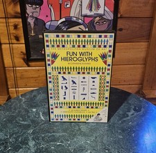 Fun With Heiroglyphs Stamp Set Vtg. Metropolitan Museum Of Art c. 1998 NOS