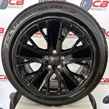 Jeep Grand Cherokee 20 Oem Gloss Black Takeoff Wheels And Tires Jeep Grand Cherokee 20 Oem Gloss Black Takeoff Wheels And Tires