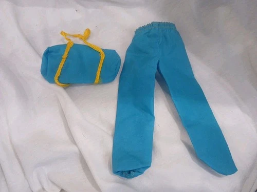 Vintage Mattel Great Shape Ken Outfit #7318 Pants & Blue workout Bag