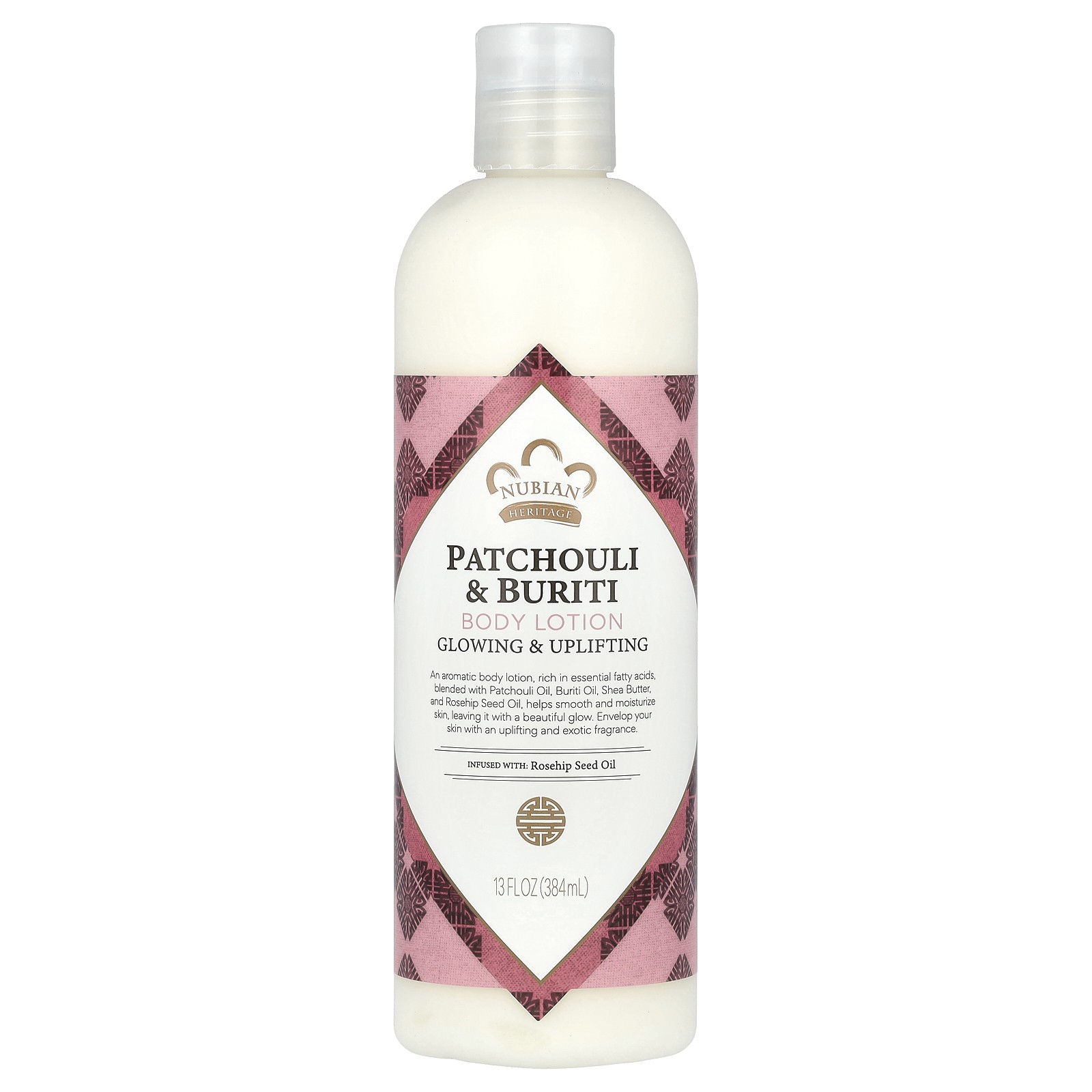 Nubian Heritage Body Lotion Patchouli Buriti 13 fl oz 384 ml Cruelty-Free Not 3190₽