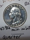 1957 Washington Silver Quarter In Proof Condition In My Opinion #631