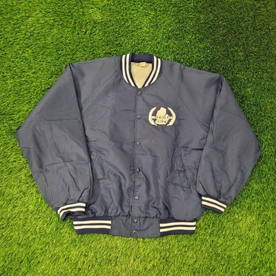 Vintage Michigan-Dairy Bomber Jacket XL 26x26 Hartwell Crop
