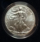 2016 Uncirculated American Silver Eagle One Dollar S$1-Box