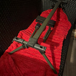 Rod pod with Fishing Bite Alarms Set with Banksticks & NGT Rig Case Black