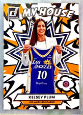 Kelsey Plum 2025 Panini Donruss WNBA My House Insert Card- #17 LA Sparks
