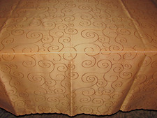 Damast Tischdecke-Jacquard-Tischtuch-Tafeltuch-ca. 130 x 160cm-Neu/unben.