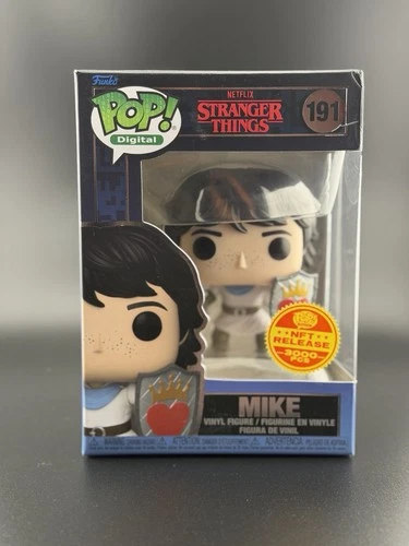 Funko Pop! Digital (Physical Redemption): Stranger Things - Mike