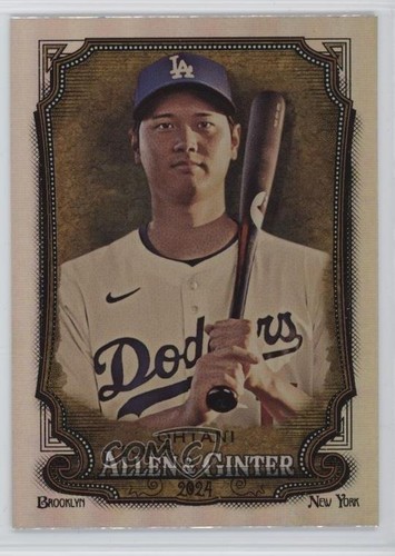 2024 Topps Allen & Ginter Hot Box Silver Portrait Shohei Ohtani #97 14ns