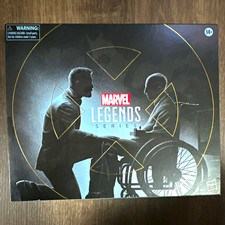 Marvel Legends Series Logan & Charles Xavier Set w Wheelchair Alt Head Hands