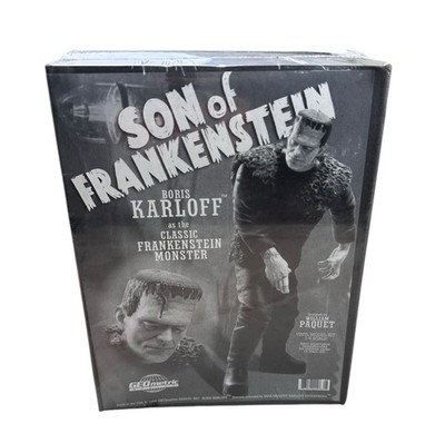 SON OF FRANKENSTEIN Boris Karloff Geometric Designs Model Kit 1998 Sealed!