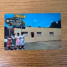 Uncle Herby's Pancake House Restaurant Postcard August 15 1966 Milwaukee WI