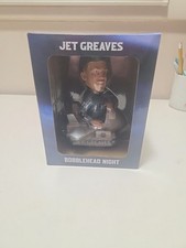 JET GREAVES 2025 AHL Cleveland Monsters Hockey Goalie #73 Bobblehead SGA