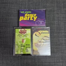 BRAND NEW  Lot of 3 Cassette Tapes: Freestyle's Divas, Micmac Dance Party IV