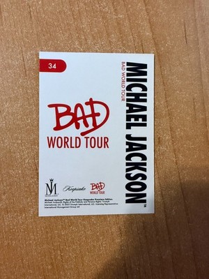2026 Keepsake Premiere Edition - Michael Jackson - Bad World Tour