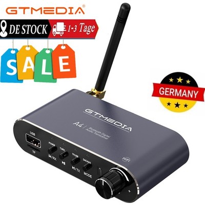 Bluetooth Transmitter Empfänger 5.1 Sender 2in1 Audio Adapter TV Kopfhörer MUSIK