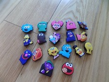 Sesame Street Cartoon Charm 18 pieces shoe charms for croc shoes