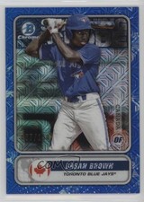 2020 Bowman Mega Box Blue Mojo Refractor 7/150 Dasan Brown #STG-DB gh4