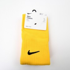 Nike Dri-Fit Socks Unisex Gold New with Tags M