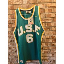 NWT University of San Francisco  Dons Bill Russell Jersey Adult Men's XL USF