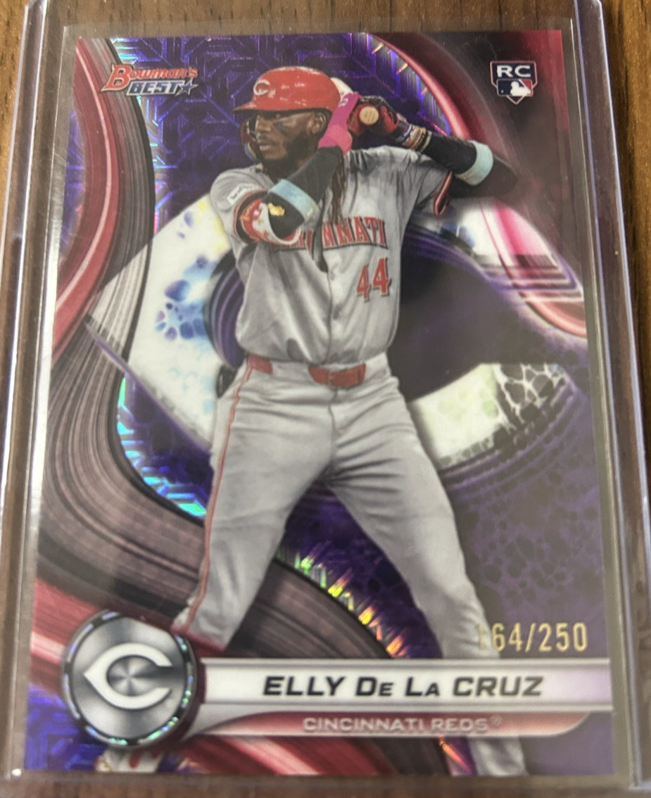 2024 Bowman's Best Elly De La Cruz #20 Purple Refractor 164/250 (RC)