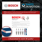 Spark Plugs Set 4x 0242129529 Bosch 1611548180 9004A91068 9091901253 22401CK81B