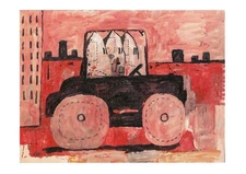 Postcard Philip Guston "City Limits" 1969 MoMA NYC MINT Unused