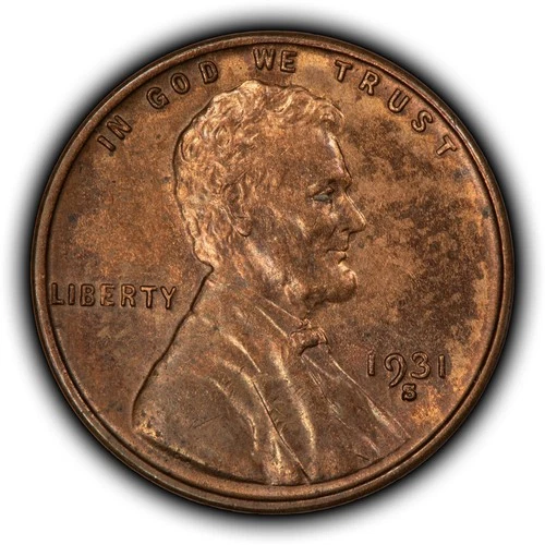 1931-S 1c Lincoln Wheat Small Cent - Red Brown Key Date - BU - VIDEO - Y6550