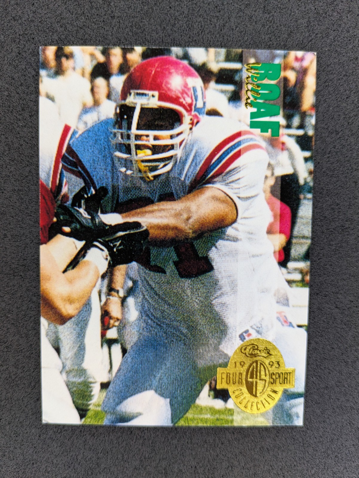 1993 Classic Four Sport #98 Willie Roaf RC