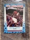 MICHAEL JORDAN 1989 Fleer Basketball ALL-STARS Sticker Card #3 Centered